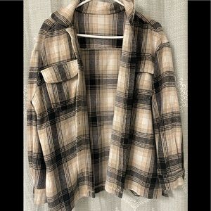 Plaid shacket